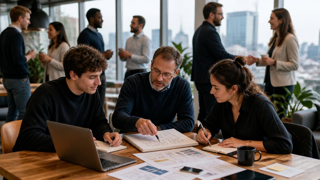 build trust through networks