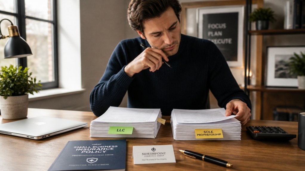 business structure and insurance