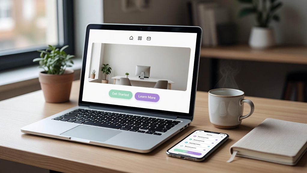 modern small business websites