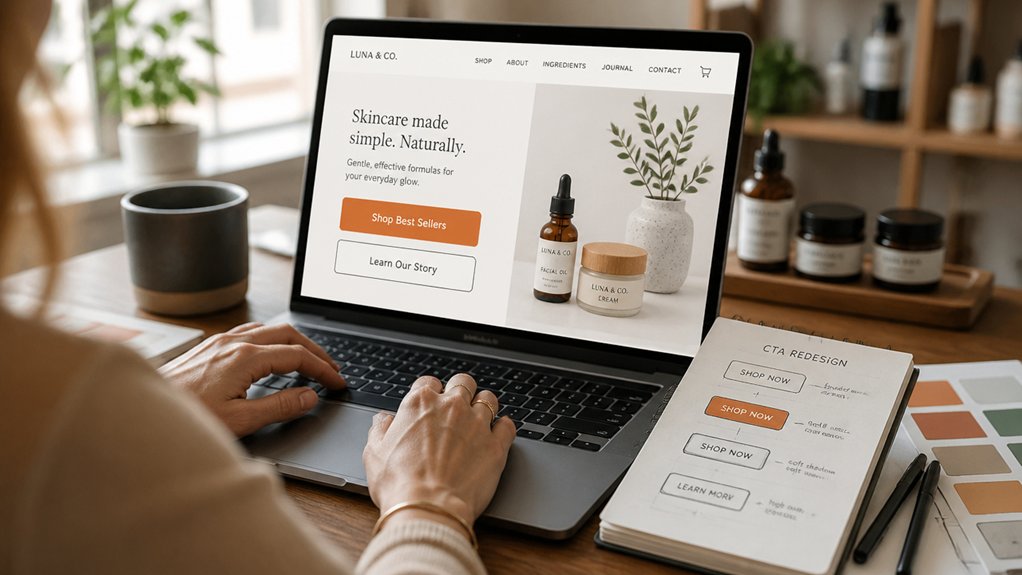 optimize cta copy and design