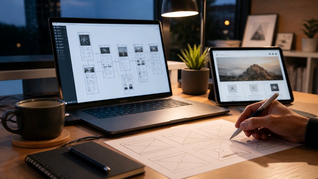 publish essential website pages