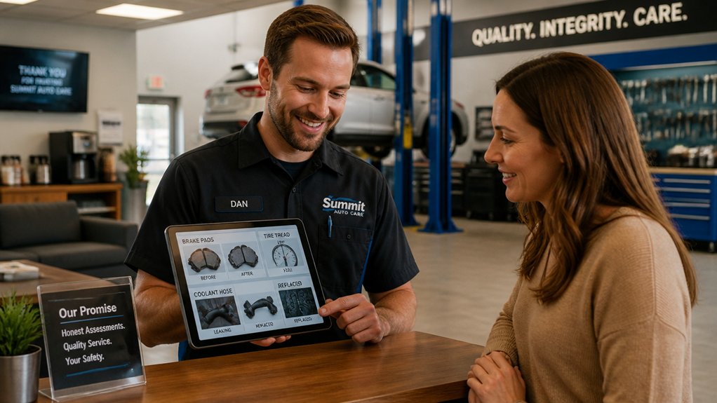 real garage service examples