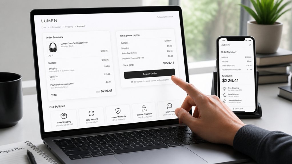 transparent clear upfront pricing